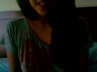 Indian teen shows on webcam - DesiBate*