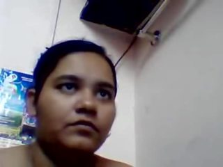 Indické teta prsia a chut prstovanie na skype
