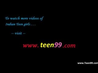Teen99.com - indické obec pani predohra mladý človek v von